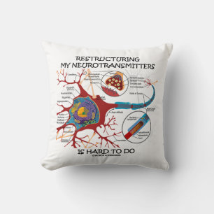 Herstructurering van mijn neurotransmitters is moe kussen
