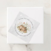 hert | Baby shower Favor Tag Bedankjes Labels (In situ)