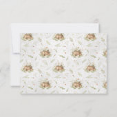 hert | Baby shower gissen spel Kaart (Achterkant)