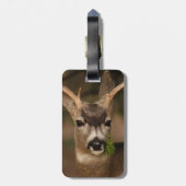 hert bagagelabel (Achterkant verticaal)