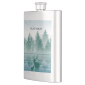 hert dennen groene bos landschap gepersonaliseerd flacon (Links)