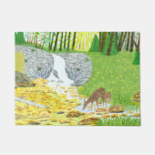 Hert en Ree Deurmat (Voorkant)