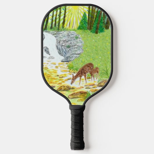Hert en Ree Pickleball Paddle (Voorkant)