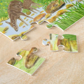 Hert en Ree Puzzle Extra Grote Stukken Legpuzzel (Zijkant)