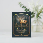 HERT – JACHTCOLLECTIE BRIEFKAART (Staand voorkant)