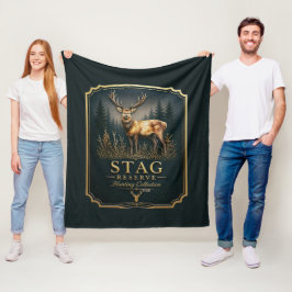 HERT – JACHTCOLLECTIE  FLEECE DEKEN