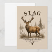 HERT – JACHTCOLLECTIE KAART (Voorkant / Achterkant)