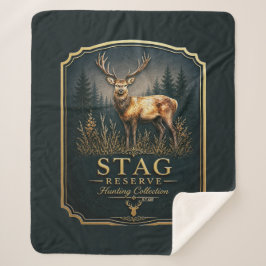 HERT – JACHTCOLLECTIE  SHERPA DEKEN