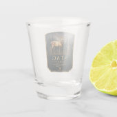 HERT – JACHTCOLLECTIE  SHOT GLAS (Achterkant)