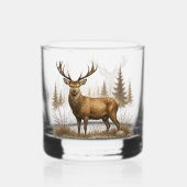 HERT – JACHTCOLLECTIE WHISKY GLAS (Achterkant)