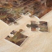Hert met Gewei Kunstpuzzel Legpuzzel (Zijkant)