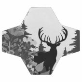 Hert met grote gewei uit het bos voetbal (Enkel)