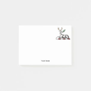 Hert met varen Heraldisch embleem Post-it® Notes