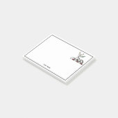 Hert met varen Heraldisch embleem Post-it® Notes (Schuin)