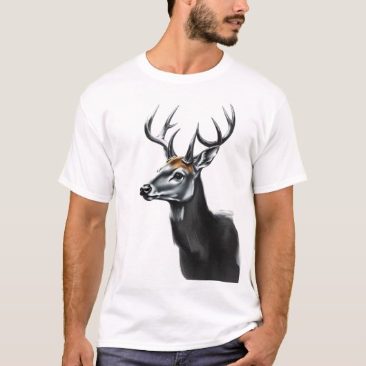 hert ontwerp t-shirt 5 (Voorkant)