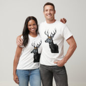hert ontwerp t-shirt 5 (Unisex)