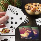 Hert Polygoon Ontwerp Pokerkaarten (Insitu)