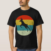 hert retro  silhouette 70s t-shirt (Voorkant)