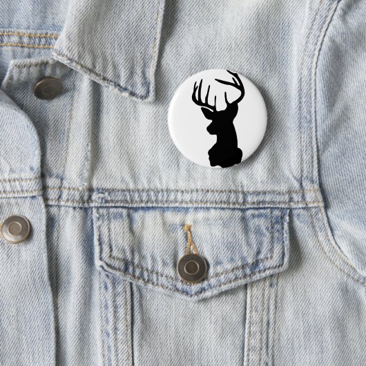 hert ronde button 5,7 cm (In situ)