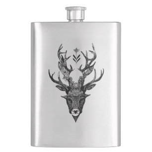 hert wild dier Natuur illustratie art tatt Flacon