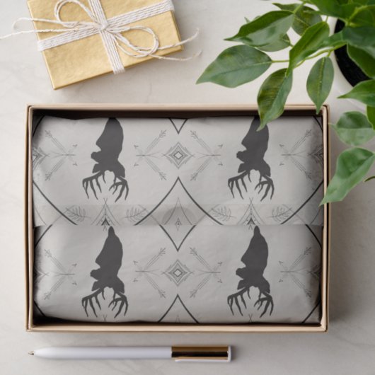  herten 2 tissuepapier (Geschenk)