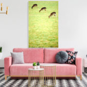 Herten 3 canvas afdruk (Insitu (Woonkamer))