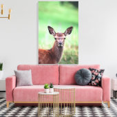 Herten 4 canvas afdruk (Insitu (Woonkamer))