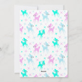  herten aangepaste foto vakantie Kaart (Achterkant)