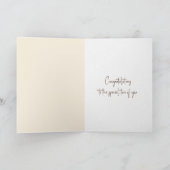 Herten Antler Herfst Boeket Kaart (Binnen)