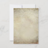 Herten Antler Schedel Rustiek Country Wedding RSVP (Achterkant)