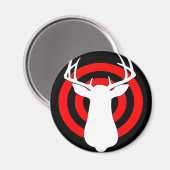 Herten Antlers Bullseye Magneet (Voorkant / Achterkant)