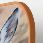 Herten Art Face Shot en gepersonaliseerde Paddle (Links Detail)