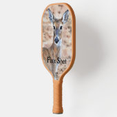 Herten Art Face Shot en gepersonaliseerde Paddle (Links)
