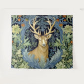 Herten art nouveau wandkleed (Voorkant (horizontaal))