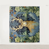 Herten art nouveau wandkleed (Voorkant)