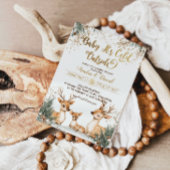 Herten Baby Het is koud buiten Baby shower Kaart