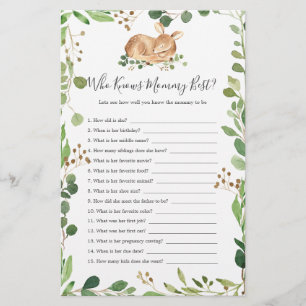 Herten Baby shower die mama het beste kent