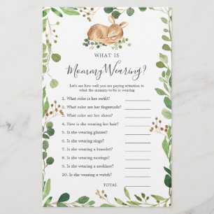 Herten Baby shower Wat draagt mama