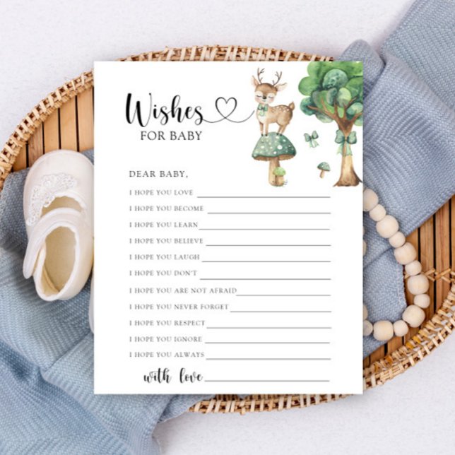 Herten baby shower - Wensen voor baby (Creator heeft geüpload)