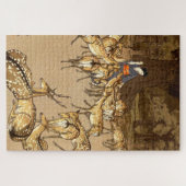 Herten bij het Kasuga Shrine Yoshida Hiroshi 1928 Legpuzzel (Horizontaal)