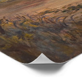 Herten bij Highway Pond Poster (Hoek)