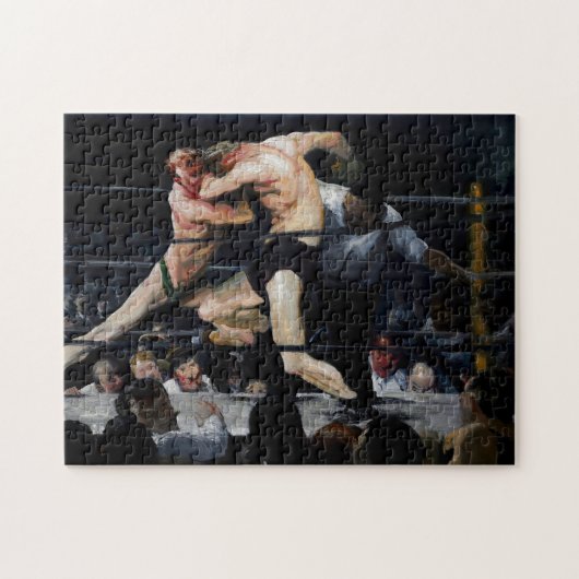 Herten bij Sharkey's 1909 Legpuzzel (Horizontaal)