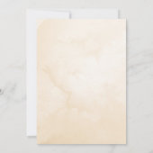 Herten Blauwe Bloemen Onederful 1e verjaardag uitn Kaart (Achterkant)