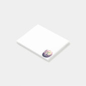 Herten Bloemschildering Wilde Natuur Dier Print F Post-it® Notes (Schuin)