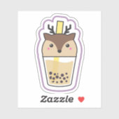 Herten boba sticker (Vel)