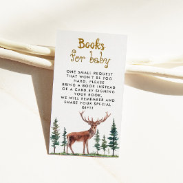 Herten Boek Aanvraag Baby shower Behuizing Kaart