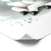 Herten Bos Kwekerij Wandkunst Poster (Hoek)