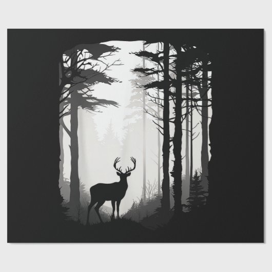 Herten Bos Wildlife Cadeaupapier (Vlak)