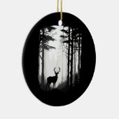 Herten Bos Wildlife Keramisch Ornament (Rechts)