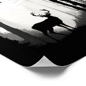 Herten Bos Wildlife Poster (Hoek)